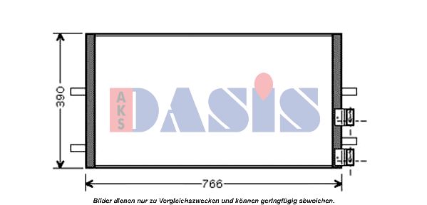 AKS DASIS Lauhdutin, ilmastointilaite 092038N